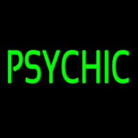 Green Psychic Leuchtreklame
