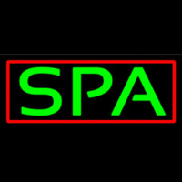 Green Spa Leuchtreklame