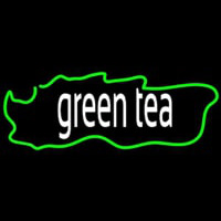 Green Tea Horizontal Leuchtreklame