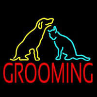 Grooming Logo 1 Leuchtreklame
