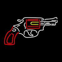 Gun Logo Leuchtreklame