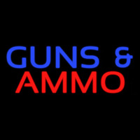 Guns And Ammo Leuchtreklame