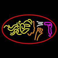 Hair Dryer Logo Leuchtreklame
