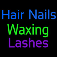 Hair Nail Wa ing Lashes Leuchtreklame