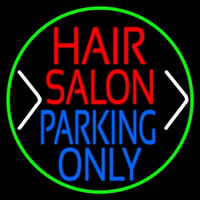 Hair Salon Parking Only Leuchtreklame