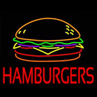Hamburgers Leuchtreklame