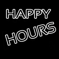 Happy Hours Leuchtreklame