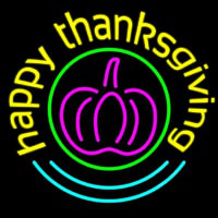 Happy Thanksgiving 2 Leuchtreklame