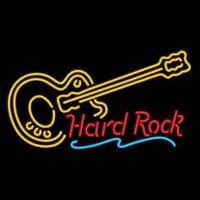Hard ROCK LIVE MUSIC Guitar Party Leuchtreklame