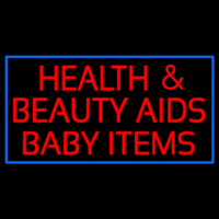Health And Beauty Aids Baby Items Leuchtreklame