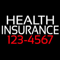 Health Insurance With Phone Number Leuchtreklame