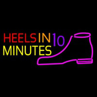 Heels In 10 Minutes Leuchtreklame