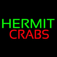 Hermit Crabs Leuchtreklame