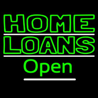 Home Loans Open Leuchtreklame