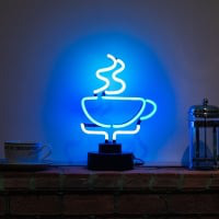 Hot Coffee Desktop Leuchtreklame