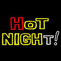 Hot Night Multicolor Leuchtreklame