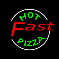 Hot Pizza Fast Leuchtreklame