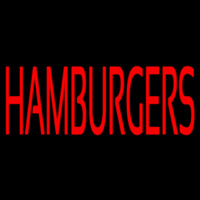 Humburgers Leuchtreklame