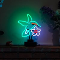 Hummingbird Desktop Leuchtreklame