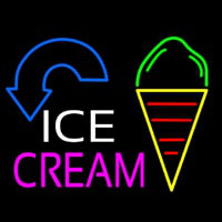 Ice Cream Arrow Leuchtreklame