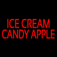 Ice Cream Candy Apple Leuchtreklame