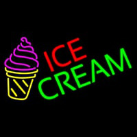 Ice Cream Cone Image Leuchtreklame