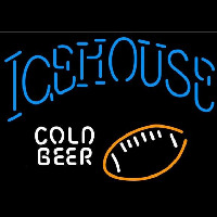 Icehouse Football Cold Beer Sign Leuchtreklame