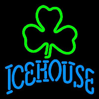 Icehouse Green Clover Beer Sign Leuchtreklame