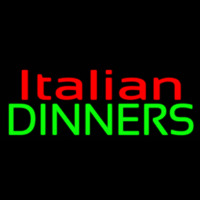 Italian Dinners Leuchtreklame