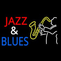 Jazz And Blues Leuchtreklame