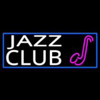 Jazz Club With Sa ophone Leuchtreklame
