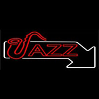 Jazz Red 1 Leuchtreklame