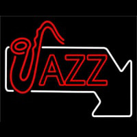 Jazz Red 4 Leuchtreklame