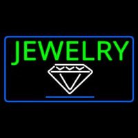 Jewelry Block Diamond Logo Leuchtreklame