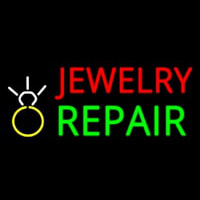 Jewelry Repair Logo Block Leuchtreklame