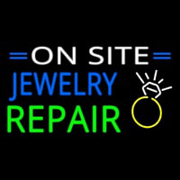 Jewelry Repair On Site Leuchtreklame