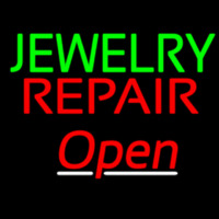 Jewelry Repair Open Leuchtreklame