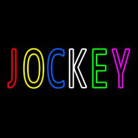 Jockey 1 Leuchtreklame