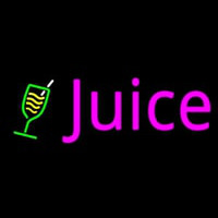 Juice Logo Leuchtreklame