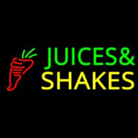Juice Shake Leuchtreklame