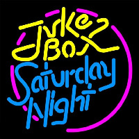 Juke Bo  Saturday Night Leuchtreklame