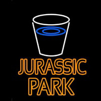 Jurassic Park Leuchtreklame