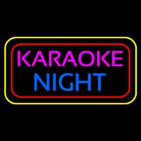 Karaoke Night Colorful Leuchtreklame