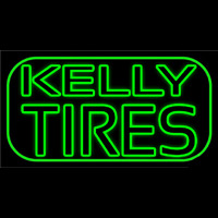 Kelly Tires Leuchtreklame