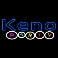Keno Party 1 Leuchtreklame