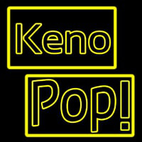 Keno Pop Leuchtreklame