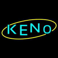 Keno With Oval 1 Leuchtreklame