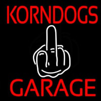 Kornogs Garage Leuchtreklame