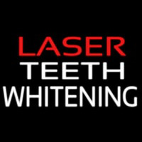 Laser Teeth Whitening Leuchtreklame