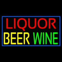 Liquor Beer Wine Leuchtreklame